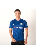 CAMISA NIKE CHELSEA OFICIAL 1 2019/20 SEM NÚMERO - Azul CAMISA NIKE CHELSEA OFICIAL 1 2019/20 SEM NÚMERO - Azul