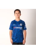 CAMISA NIKE CHELSEA OFICIAL 1 2019/20 SEM NÚMERO INFANTIL - Azul CAMISA NIKE CHELSEA OFICIAL 1 2019/20 SEM NÚMERO INFANTIL - Azul