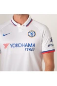CAMISA NIKE CHELSEA OFICIAL 2 2019/20 SEM NÚMERO - Branco CAMISA NIKE CHELSEA OFICIAL 2 2019/20 SEM NÚMERO - Branco