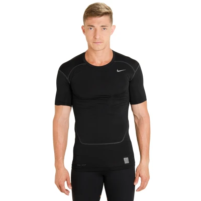 CAMISA NIKE CORE COMPRESSION SS TOP 2.0 MASCULINA - Preto