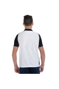 CAMISA NIKE CORINTHIANS OFICIAL 1 2015 SEM NÚMERO INFANTIL - Branco/preto