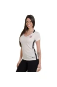 CAMISA NIKE CORINTHIANS OFICIAL 1 2016 SEM NÚMERO FEMININA - Branco/preto CAMISA NIKE CORINTHIANS OFICIAL 1 2016 SEM NÚMERO FEMININA - Branco/preto