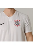 CAMISA NIKE CORINTHIANS OFICIAL 1 2018/19 SEM NÚMERO TORCEDOR - Branco CAMISA NIKE CORINTHIANS OFICIAL 1 2018/19 SEM NÚMERO TORCEDOR - Branco