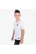 CAMISA NIKE CORINTHIANS OFICIAL 1 2018/19 TORCEDOR INFANTIL - Branco
