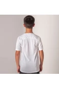 CAMISA NIKE CORINTHIANS OFICIAL 1 2019/20 SEM NÚMERO INFANTIL - Branco/preto