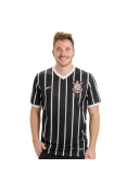 CAMISA NIKE CORINTHIANS OFICIAL 2 2013 SEM NÚMERO - Preto/branco CAMISA NIKE CORINTHIANS OFICIAL 2 2013 SEM NÚMERO - Preto/branco