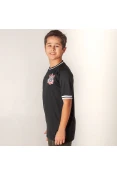 CAMISA NIKE CORINTHIANS OFICIAL 2 2019/20 SEM NÚMERO INFANTIL - Preto CAMISA NIKE CORINTHIANS OFICIAL 2 2019/20 SEM NÚMERO INFANTIL - Preto