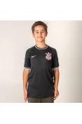 CAMISA NIKE CORINTHIANS OFICIAL 2 2019/20 SEM NÚMERO INFANTIL - Preto CAMISA NIKE CORINTHIANS OFICIAL 2 2019/20 SEM NÚMERO INFANTIL - Preto