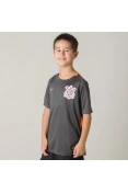 CAMISA NIKE CORINTHIANS OFICIAL 3 2017 SEM NÚMERO INFANTIL - Chumbo/laranja CAMISA NIKE CORINTHIANS OFICIAL 3 2017 SEM NÚMERO INFANTIL - Chumbo/laranja