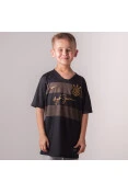 CAMISA NIKE CORINTHIANS OFICIAL 3 2018/19 INFANTIL AYRTON SENNA - Preto/dourado CAMISA NIKE CORINTHIANS OFICIAL 3 2018/19 INFANTIL AYRTON SENNA - Preto/dourado