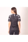 CAMISA NIKE CORINTHIANS OFICIAL 3 2019 INVASÕES TORCEDORA PRO FEMININA - Preto/branco