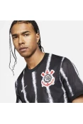 CAMISA NIKE CORINTHIANS OFICIAL II 2021/22 TORCEDOR PRO MASCULINA - Preto/branco