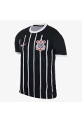 CAMISA NIKE CORINTHIANS OFICIAL II 2023/24 TORCEDOR PRO MASCULINA - Preto/branco