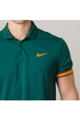 CAMISA NIKE COURT DRY TENNIS POLO MASCULINA - Verde/laranja