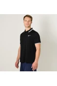 CAMISA NIKE COURT TENNIS POLO MASCULINA - Preto/branco