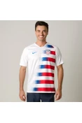 CAMISA NIKE ESTADOS UNIDOS OFICIAL 1 2018 SEM NÚMERO - Branco CAMISA NIKE ESTADOS UNIDOS OFICIAL 1 2018 SEM NÚMERO - Branco