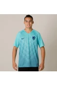 CAMISA NIKE HOLANDA OFICIAL 2 2018 SEM NÚMERO - Azul celeste CAMISA NIKE HOLANDA OFICIAL 2 2018 SEM NÚMERO - Azul celeste