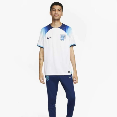 CAMISA NIKE INGLATERRA OFICIAL I 2022/23 TORCEDOR PRO MASCULINA - Branco