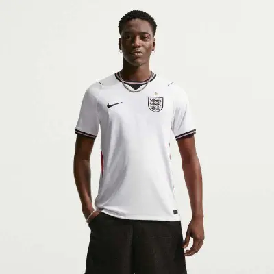 CAMISA NIKE INGLATERRA TORCEDOR 2026/27 MASCULINA - Branco