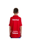 CAMISA NIKE INTERNACIONAL OFICIAL 1 2015 SEM NÚMERO INFANTIL - Vermelho/branco CAMISA NIKE INTERNACIONAL OFICIAL 1 2015 SEM NÚMERO INFANTIL - Vermelho/branco