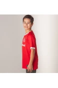 CAMISA NIKE INTERNACIONAL OFICIAL 1 2019/20 SEM NÚMERO INFANTIL - Vermelho CAMISA NIKE INTERNACIONAL OFICIAL 1 2019/20 SEM NÚMERO INFANTIL - Vermelho