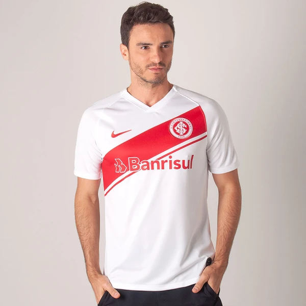 CAMISA NIKE INTERNACIONAL OFICIAL 2 2019/20 SEM NÚMERO - Branco CAMISA NIKE INTERNACIONAL OFICIAL 2 2019/20 SEM NÚMERO - Branco