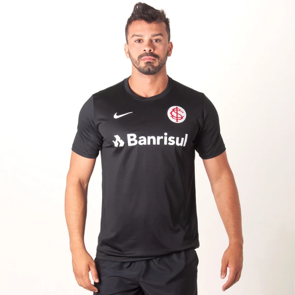 CAMISA NIKE INTERNACIONAL OFICIAL 3 2019 SEM NÚMERO - Preto/branco CAMISA NIKE INTERNACIONAL OFICIAL 3 2019 SEM NÚMERO - Preto/branco