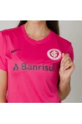 CAMISA NIKE INTERNACIONAL PRÉ JOGO OUTUBRO ROSA FEMININA - Rosa