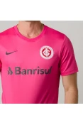 CAMISA NIKE INTERNACIONAL PRÉ JOGO OUTUBRO ROSA MASCULINA - Rosa CAMISA NIKE INTERNACIONAL PRÉ JOGO OUTUBRO ROSA MASCULINA - Rosa
