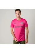 CAMISA NIKE INTERNACIONAL PRÉ JOGO OUTUBRO ROSA MASCULINA - Rosa CAMISA NIKE INTERNACIONAL PRÉ JOGO OUTUBRO ROSA MASCULINA - Rosa