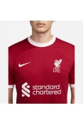 CAMISA NIKE LIVERPOOL OFICIAL I 2023/24 TORCEDOR PRO MASCULINA - Vermelho/branco