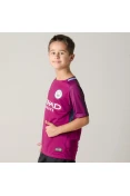 CAMISA NIKE MANCHESTER CITY OFICIAL 2 2017/18 SEM NÚMERO INFANTIL - Roxo CAMISA NIKE MANCHESTER CITY OFICIAL 2 2017/18 SEM NÚMERO INFANTIL - Roxo