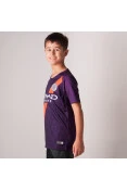 CAMISA NIKE MANCHESTER CITY OFICIAL 3 2018/19 SEM NÚMERO INFANTIL - Roxo/laranja CAMISA NIKE MANCHESTER CITY OFICIAL 3 2018/19 SEM NÚMERO INFANTIL - Roxo/laranja