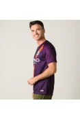 CAMISA NIKE MANCHESTER CITY OFICIAL 3 2018/19 SEM NÚMERO - Roxo/laranja CAMISA NIKE MANCHESTER CITY OFICIAL 3 2018/19 SEM NÚMERO - Roxo/laranja
