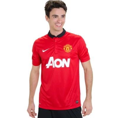 CAMISA NIKE MANCHESTER UNITED OFICIAL 1 2013 SEM NÚMERO - Vermelho CAMISA NIKE MANCHESTER UNITED OFICIAL 1 2013 SEM NÚMERO - Vermelho
