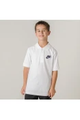 CAMISA NIKE NSW POLO MATCHUP INFANTIL - Branco/marinho