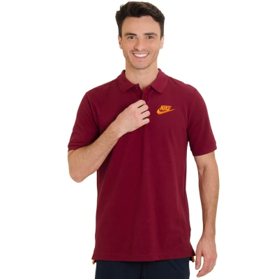 CAMISA NIKE NSW POLO PIQUE MATCHUP MASCULINA - Bordo
