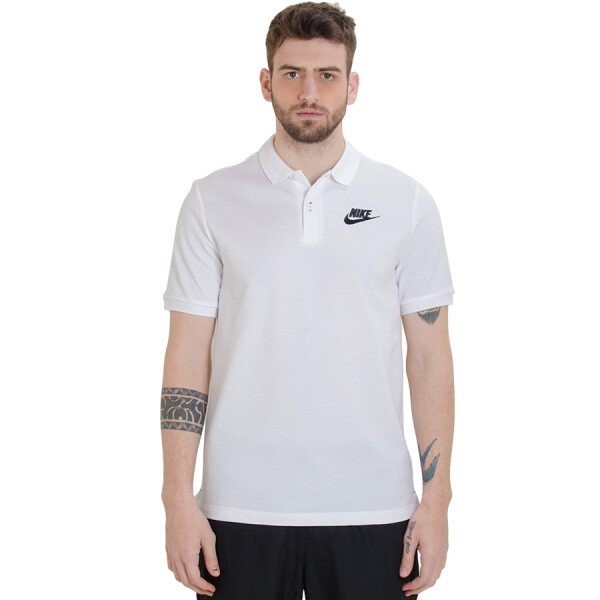 CAMISA NIKE NSW POLO PIQUE MATCHUP MASCULINA - Branco