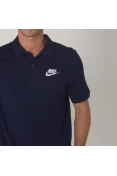 CAMISA NIKE NSW POLO PIQUE MATCHUP MASCULINA - Marinho