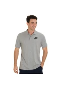 CAMISA NIKE NSW POLO SS MATCHUP MASCULINA - Cinza/preto
