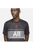 CAMISA NIKE PARIS SAINT-GERMAIN OF III 2021/22 TORCEDOR MASCULINA - Preto/grafite