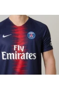 CAMISA NIKE PARIS SAINT GERMAIN OFICIAL 1 2018/19 SEM NÚMERO - Marinho/vermelho CAMISA NIKE PARIS SAINT GERMAIN OFICIAL 1 2018/19 SEM NÚMERO - Marinho/vermelho