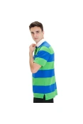 CAMISA NIKE POLO AD OFFSIDE MASCULINA - Azul/verde