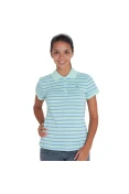 CAMISA NIKE POLO CORE STRIPED FEMININA - Verde/azul