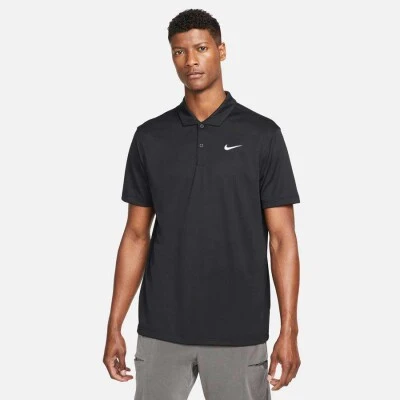 CAMISA NIKE POLO COURT DRI-FIT MASCULINA - Preto