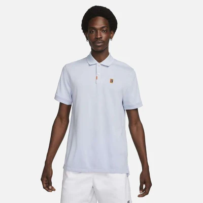 CAMISA NIKE POLO DF HERITGE SLIM 2 MASCULINA - Azul celeste