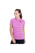 CAMISA NIKE POLO ROOKIE STRIPE FEMININA - Lilas/branco