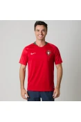 CAMISA NIKE PORTUGAL OFICIAL 1 2018 SEM NÚMERO - Vermelho CAMISA NIKE PORTUGAL OFICIAL 1 2018 SEM NÚMERO - Vermelho