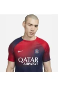 CAMISA NIKE PRÉ JOGO PARIS SAINT-GERMAIN 2023/24 ACADEMY PRO MASCULINA - Marinho/vermelho