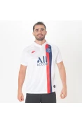 CAMISA NIKE PSG OFICIAL 3 2019/20 SEM NÚMERO - Branco/marinho CAMISA NIKE PSG OFICIAL 3 2019/20 SEM NÚMERO - Branco/marinho